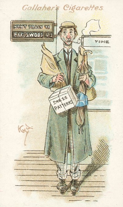 Les adeptes du tabac n°36 - Joseph Clayton (1856 1937) Clarke