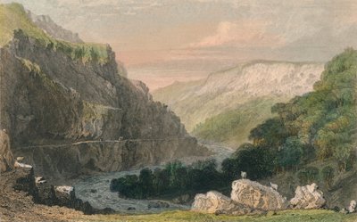 Vallée de Linmouth, North Devon, vers 1830 - Joseph Clayton Bentley