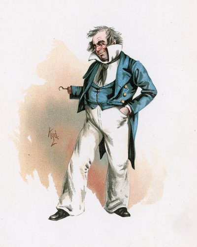 Capitaine Cuttle, illustration de 