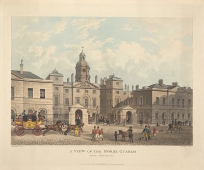 Vue des Horse Guards depuis Whitehall - Joseph Constantine Stadler