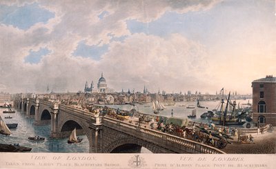 Ville de Londres depuis le sud, 1802 - Joseph Constantine Stadler