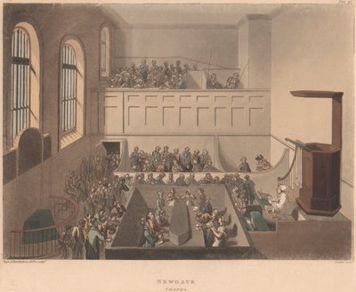 Chapelle de Newgate - Joseph Constantine Stadler