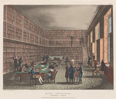 Royal Institution, Albemarle Street, 1er mai 1809 - Joseph Constantine Stadler