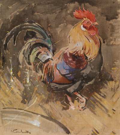Le Coq de Minorque - Joseph Crawhall