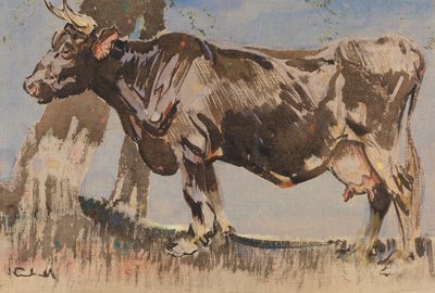 La vieille vache - Joseph Crawhall