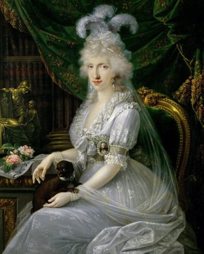 Princesse Luisa Maria de Naples et de Sicile 1773-1802, 1797 - Joseph Dorffmeister