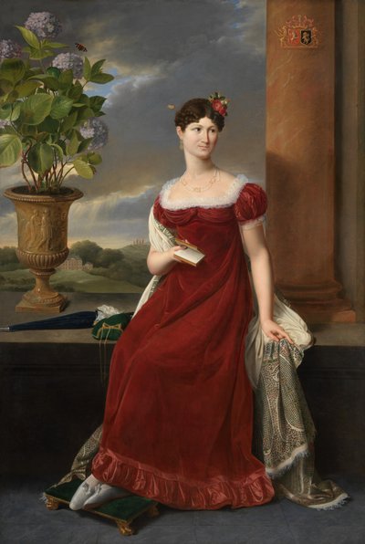 Portrait de Mary Lodge - Joseph Ducq