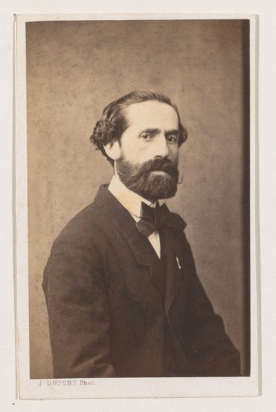 Portrait du peintre Joseph Bellemans, mi-figure - Joseph Dupont