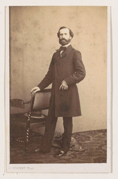 Portrait du peintre Joseph Bellemans, en pied (L