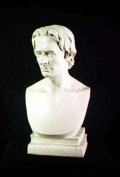 William Hazlitt (1778-1830) (moulage en plâtre) - Joseph Durham