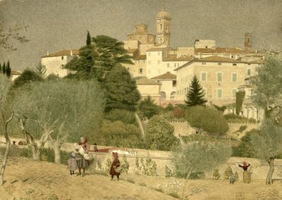 En Toscane, 1906 - Joseph Edward Southall