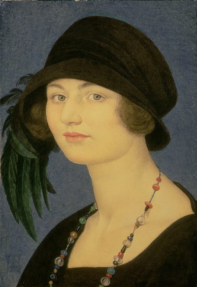 Portrait de Jocelyne Verney Gaskin, 1924 - Joseph Edward Southall