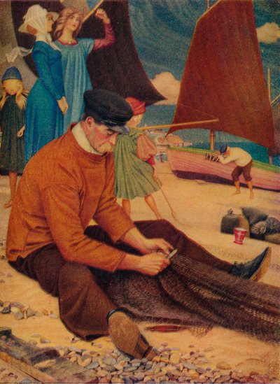 La Plage, 1910 - Joseph Edward Southall