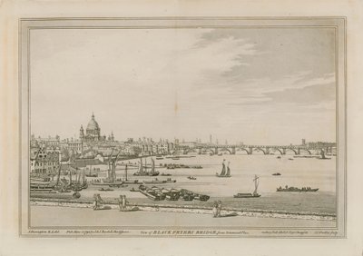 Pont de Blackfriar - Joseph Farington