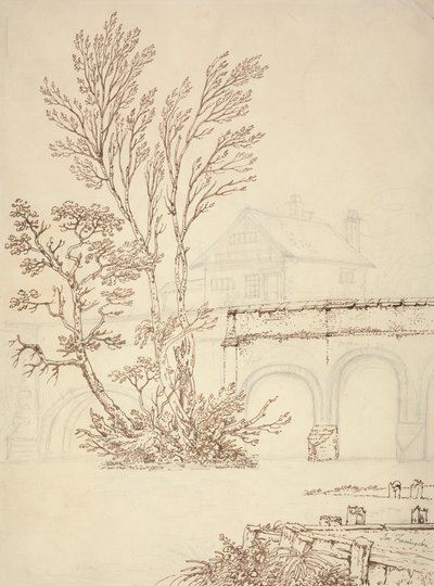Pont de Caversham, Reading - Joseph Farington
