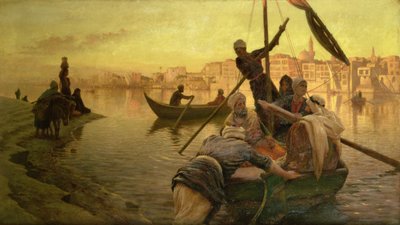 Au Caire : Le ferry de l