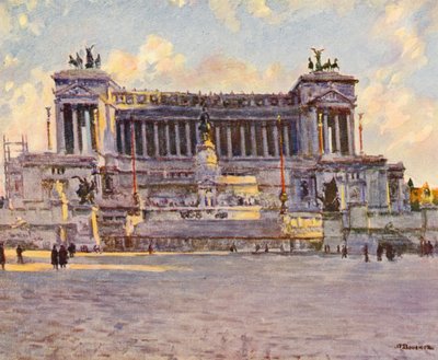 Rome: Le Monument de Victor-Emmanuel - Joseph Felix Bouchor