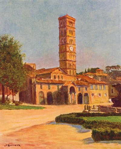 Rome : Santa Maria in Cosmedin - Joseph Felix Bouchor