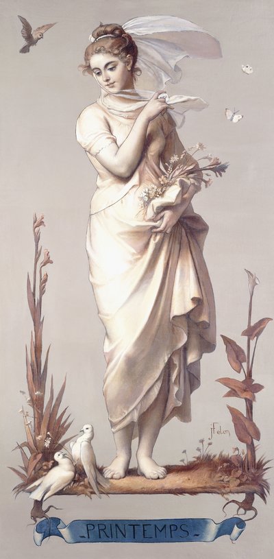 Les Quatre Saisons - Printemps, 1873-74 - Joseph Felon