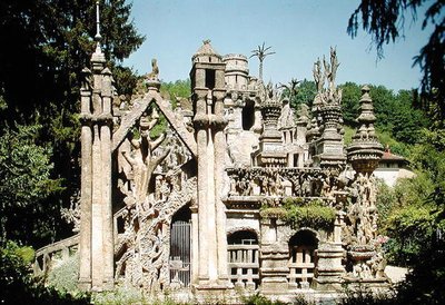 Le Palais Idéal, construit entre 1879 et 1912 - Joseph Ferdinand Cheval