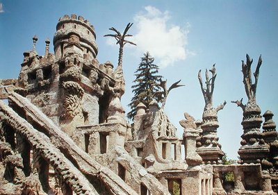 Le Palais Idéal, construit entre 1879 et 1912 - Joseph Ferdinand Cheval