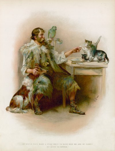Illustration pour Robinson Crusoé - Joseph Finnemore