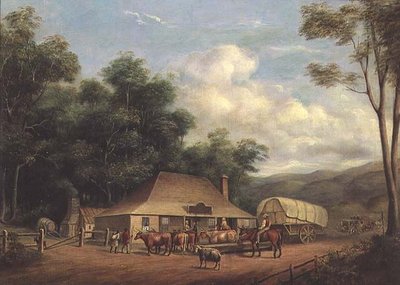 Une auberge de montagne - Joseph Fowles