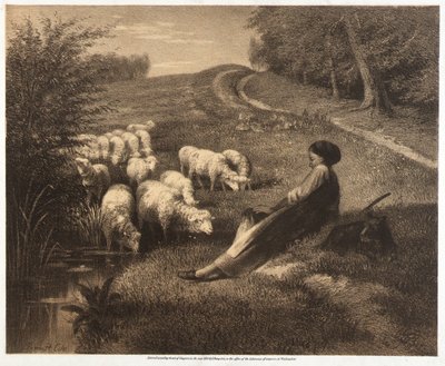 La bergère - Joseph Foxcroft Cole