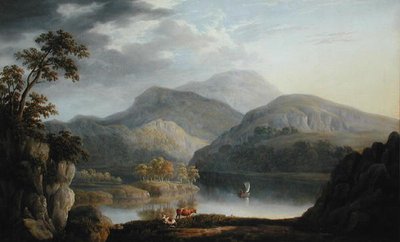 Un paysage du Lake District - Joseph Francis Gilbert