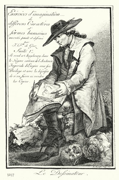 Le Caricaturiste - Joseph Franz von (after) Goez