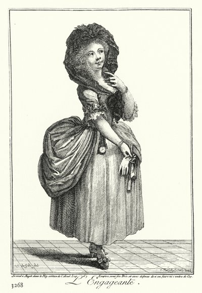 La Fille charmante - Joseph Franz von (after) Goez
