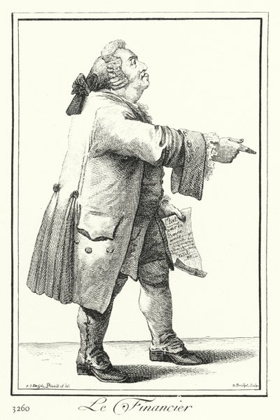 Le Financier - Joseph Franz von (after) Goez