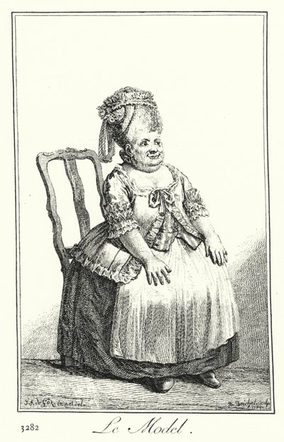 Le Modèle - Joseph Franz von (after) Goez