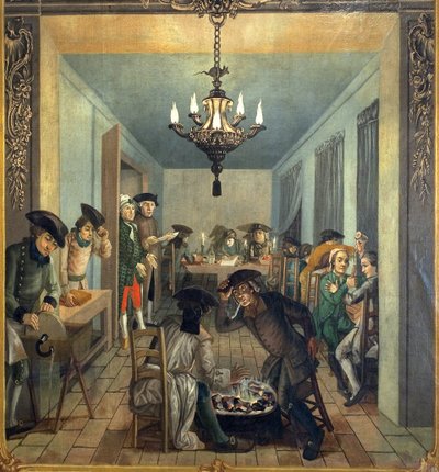 Atelier de gravure - Joseph Gabriel Rossetti