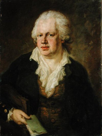 Portrait du poète Joseph Marius Von Babo (1756-1822) - Joseph Georg Edlinger