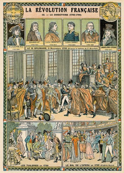 Le Directoire, la Révolution française - Joseph Girard