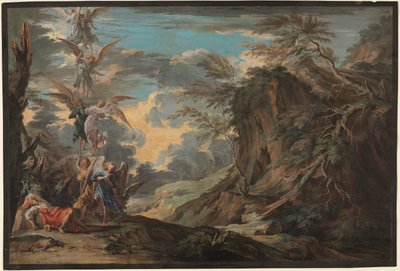 Le rêve de Jacob, vers 1720 - Joseph Goupy