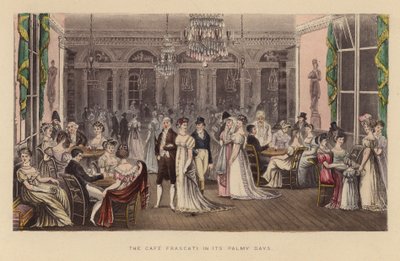 Le Café Frascati à son apogée - Joseph Grego