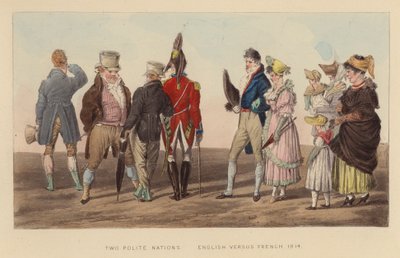 Deux nations polies, Anglais contre Français - Joseph Grego
