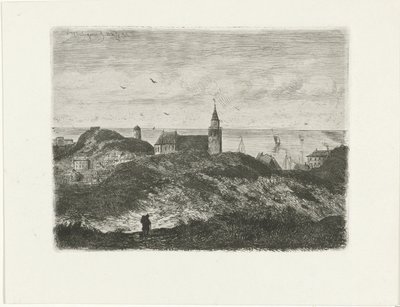 Vue de Scheveningen - Joseph Hartogensis