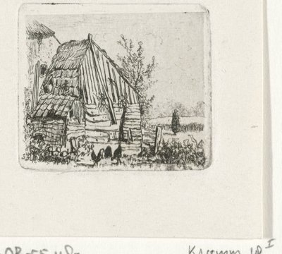 Poules près d