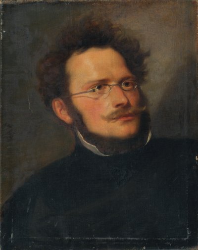Le peintre Heinrich Schwemminger - Joseph Hasslwander
