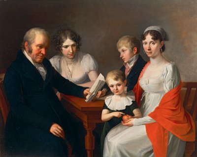 Famille Scheichenpflueg - Joseph Hauber