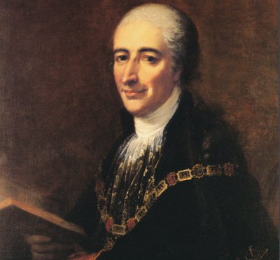 Portrait de Maximilian Joseph Comte von Montgelas 1759-1838, 1806 - Joseph Hauber after