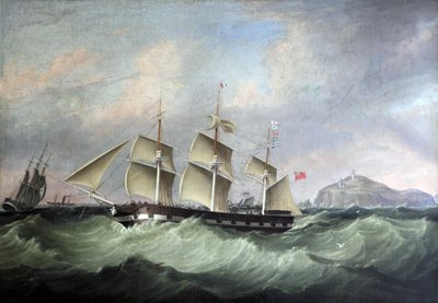 Le Charlotte au large de l