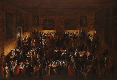 Bal masqué Il ridotto - Joseph Heintz der Jüngere
