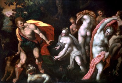Diane et Actéon, vers 1584-1609 - Joseph Heintz the Elder