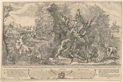 Le Transport de la Sainte Maison de Lorette - Joseph Heintz the Younger