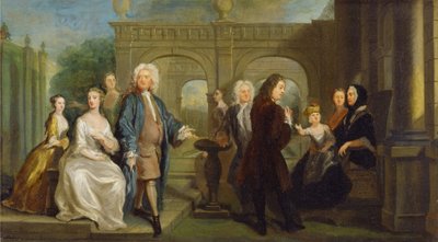 Une conversation familiale - Joseph Highmore