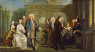 Une conversation familiale - Joseph Highmore